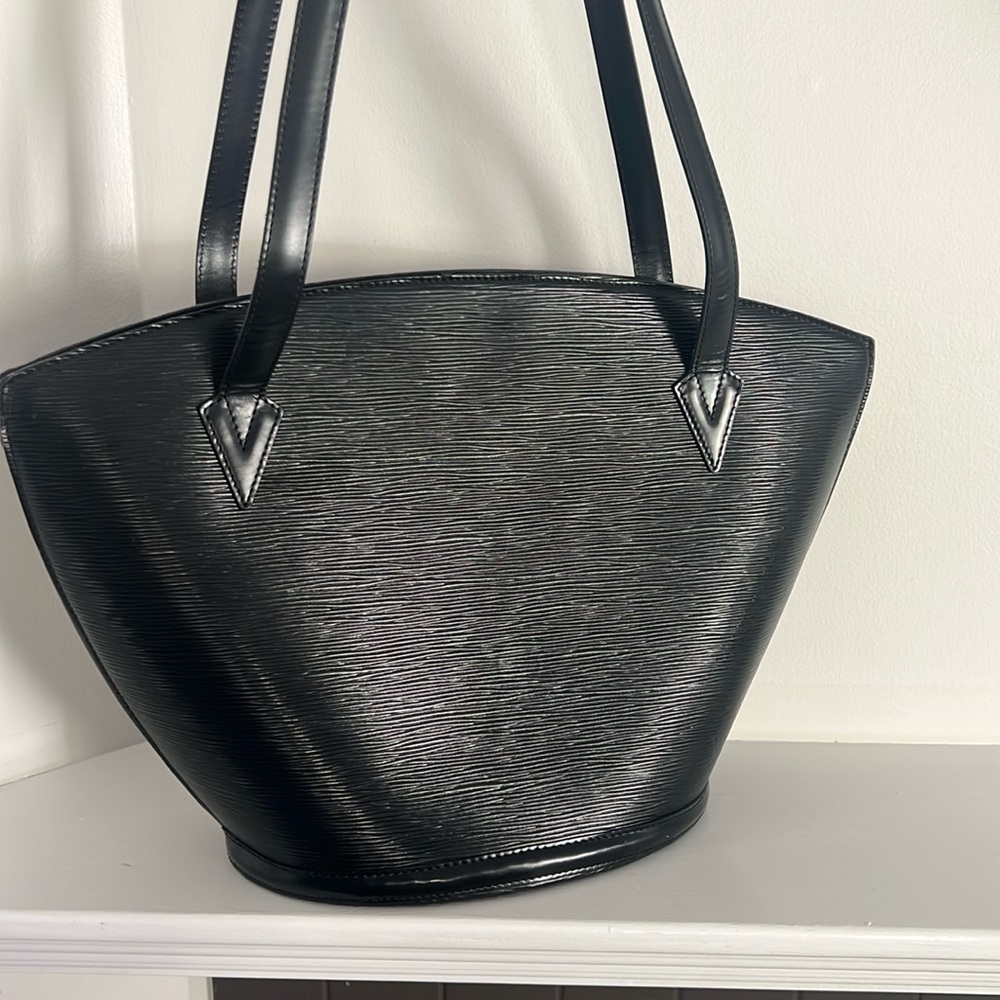 Louis Vuitton Saint Jacques PM Black Epi Tote